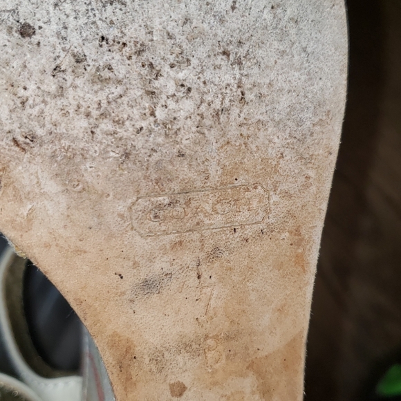 Coach Klara Multicolor Sign C Platform Sandal 7 - Picture 8 of 9